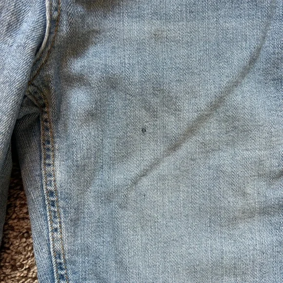 Zara High Rise Button Fly Jeans - Picture 2 of 5